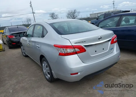 2014 Nissan Sentra S from USA, damaged, VIN 3N1AB7AP7EY201512